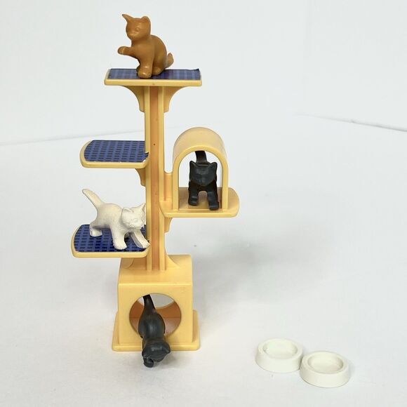 Playmobil 4347 Cat Scratch Tree Set Children Accessories Animals Feline Kittens - Picture 4 of 8